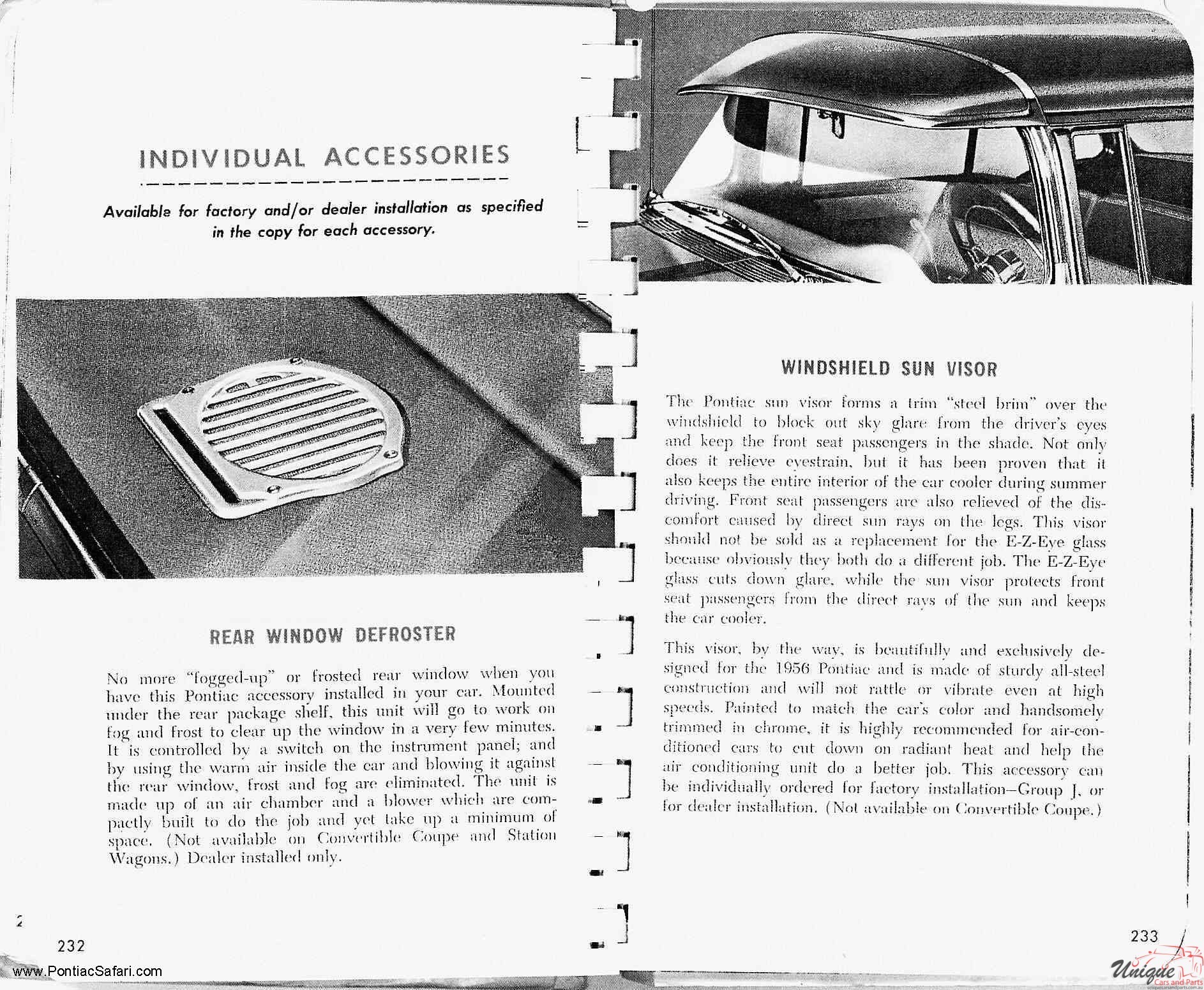 1956 Pontiac Facts Book Page 110